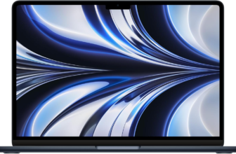 What are the key features of the Apple MacBook Air laptop with M2 chip?