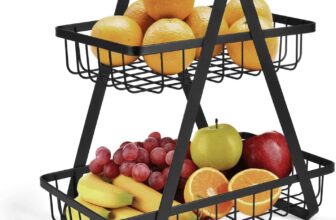 ECVV 2-Tier Countertop Fruit Storage Rack