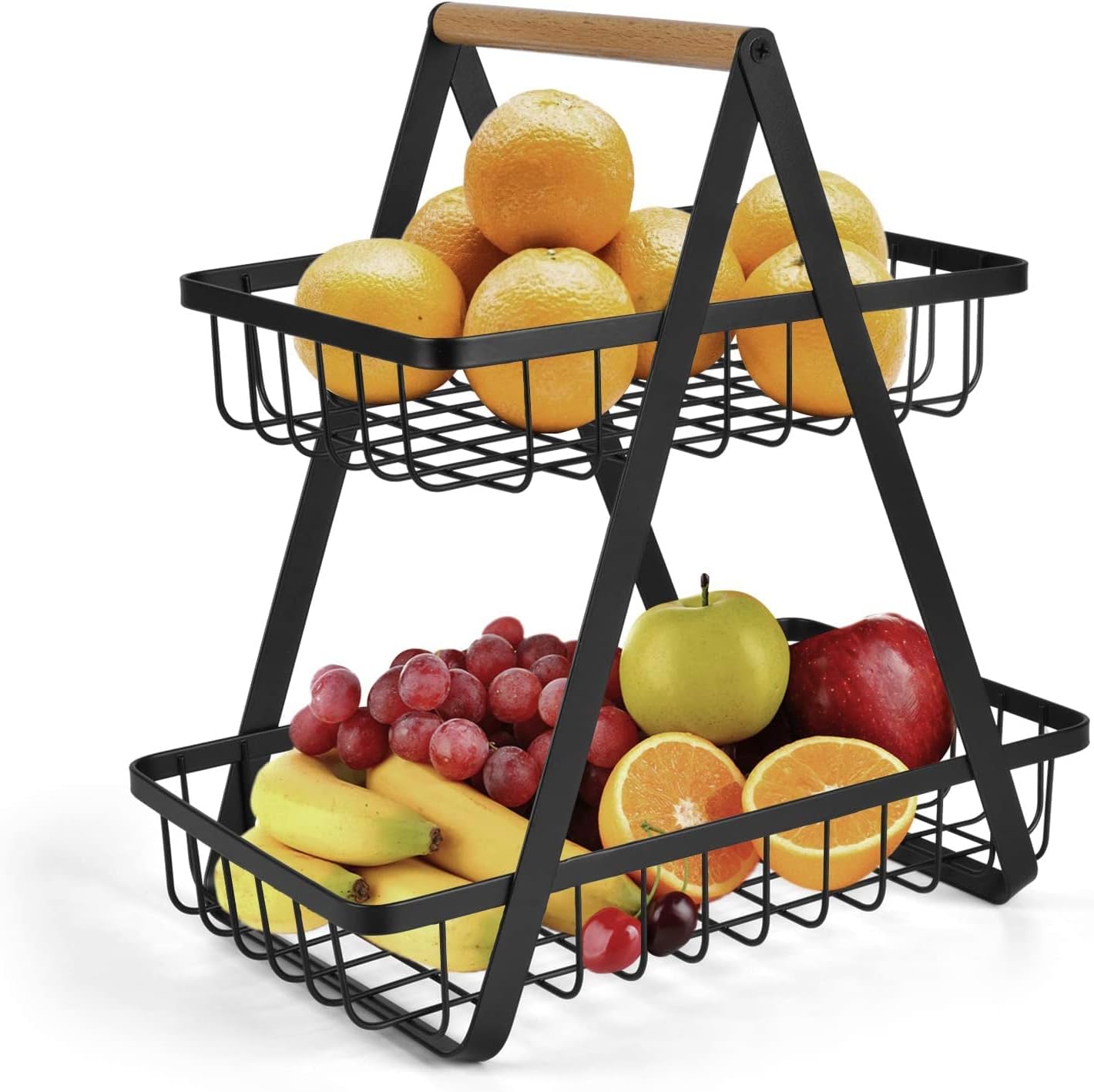 ECVV 2-Tier Countertop Fruit Storage Rack