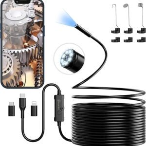 Ennovor 1920 HD Endoscope Camera with LEDs
