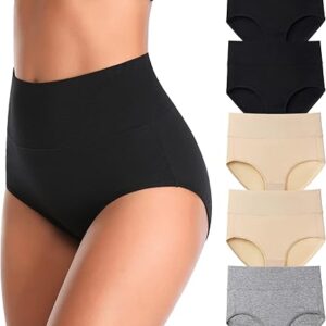 High Waist Cotton Full Coverage Underwear