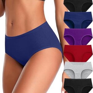 High Waist Cotton Full Coverage Women's Underwear