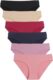 Caterlove Women’s Seamless No Show Stretch Bikini Panties 6-Pack