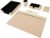 Italian PU Executive Desk Set – 6 Piece Organizer – Cream Color