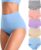High Waist Cotton Full Coverage Women’s Panties Multipack