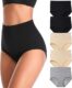 High Waist Cotton Full Coverage Women’s Panties Multipack