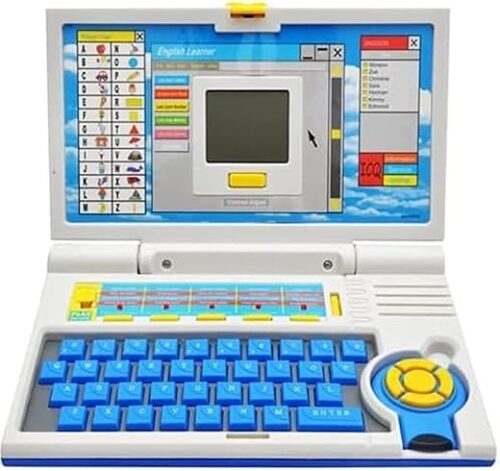Kids’ English Learning Laptop – 20 Fun Activities to Play and Learn