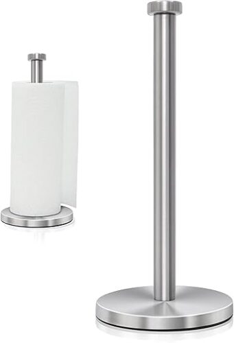 Stainless Steel Paper Towel Holder for Kitchen & Bathroom