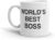 World’s Best Boss Coffee Mug – Official The Office 11 oz White