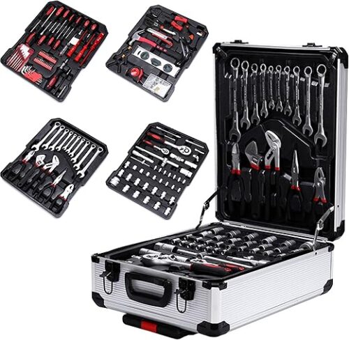 187-Piece Professional Mechanics Tool Set with Mobile Case
