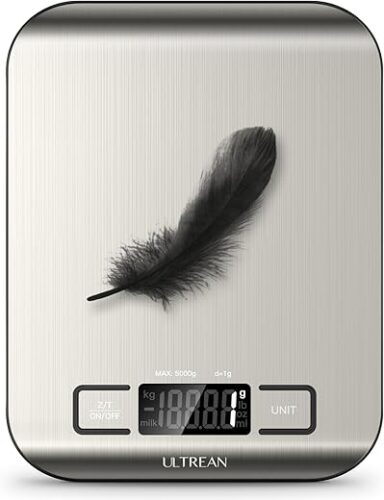 High Precision Ultrean Digital Food Scale – Grams & Ounces