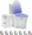 Motion Sensor Toilet Night Light with 8 Color Options
